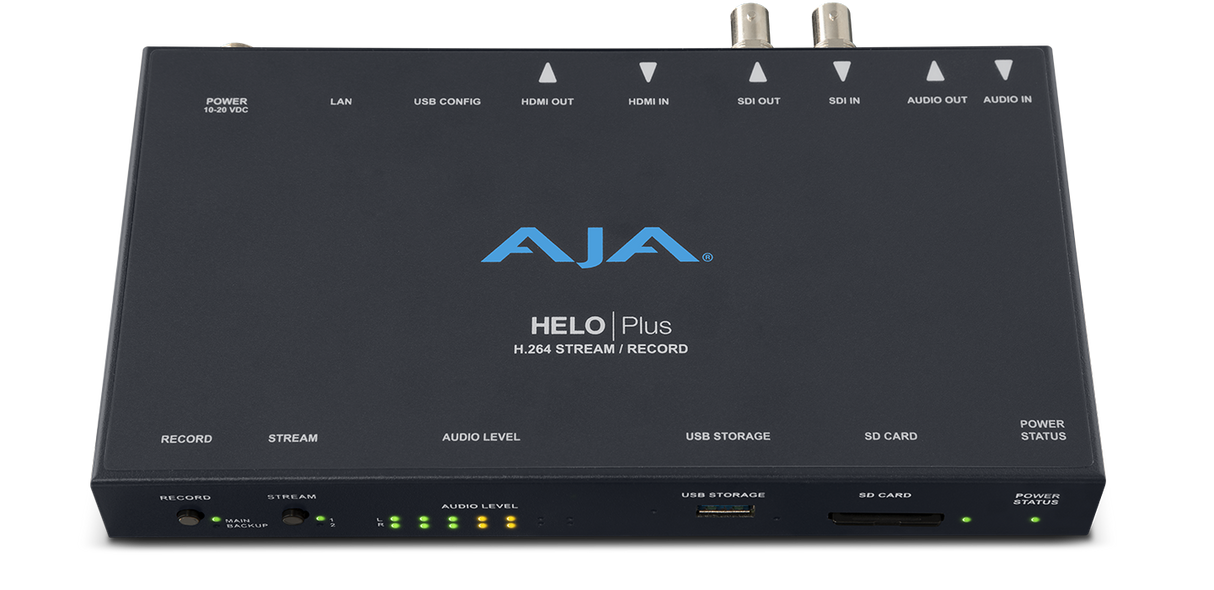 AJA HELO H.264 live stream encoder