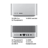 Apple Mac Studio with M4 Max Chip, 14-core CPU, 512GB SSD