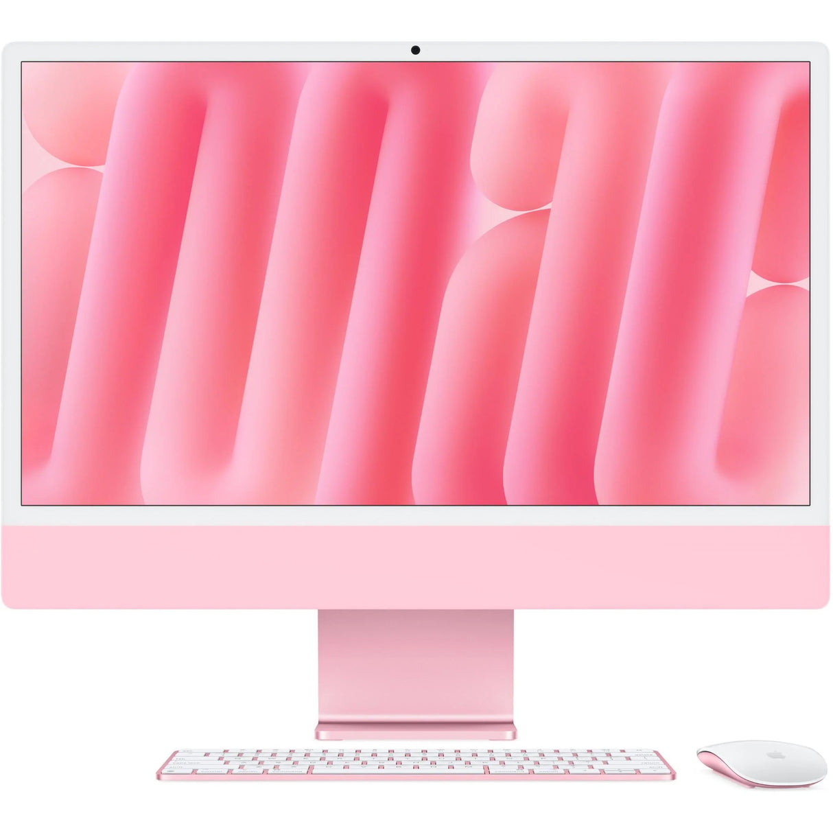 Apple iMac with Retina 4.5K Display 24-inch, M4 Chip 8-core 256GB (Pink) [2024]