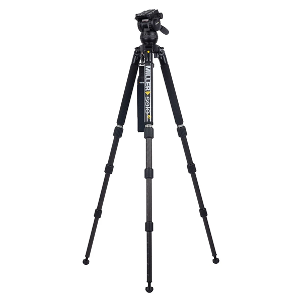 Miller CompassX CX2 Fluid Head with Solo-Q 75 3-Stage Carbon Fibre Tripod
