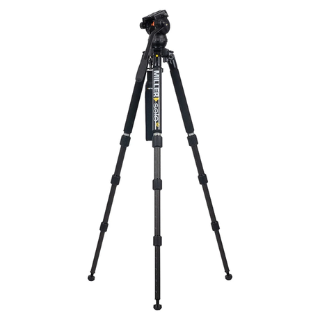 Miller CompassX CX2 Fluid Head with Solo-Q 75 3-Stage Carbon Fibre Tripod