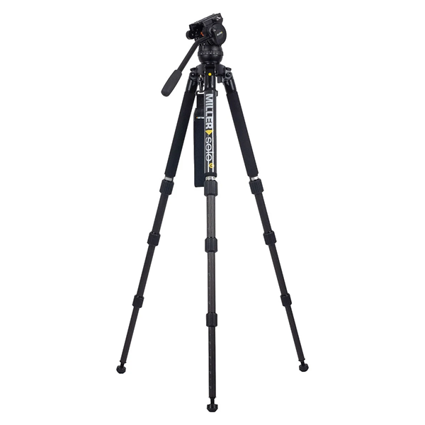Miller CompassX CX8 Solo-Q 75 3-Stage Carbon Fibre Tripod System