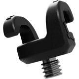 Kondor Blue Mondo Ties Cable Management Clips (Black, 10-Pack)