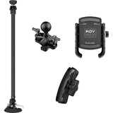 MOVMAX Adjustable Telescopic Rod (Mobile Phone Kit)