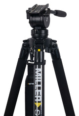 Miller AIR Solo-Q 75 Alloy 3-Stage Carbon Fibre Tripod System