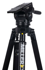 Miller ArrowX 3 Solo-Q 100 3-Stage Carbon Fibre Tripod System
