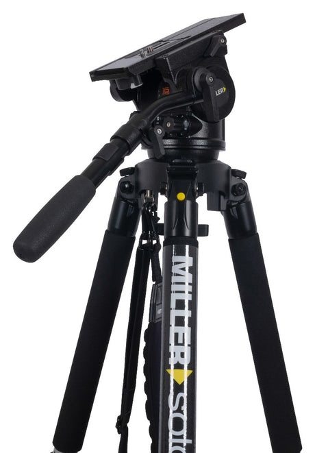 Miller Arrowx 5 Solo-Q 100 3 Stage Carbon Fibre Tripod System