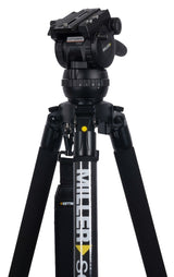 Miller CompassX CX2 Fluid Head with Solo-Q 75 3-Stage Carbon Fibre Tripod
