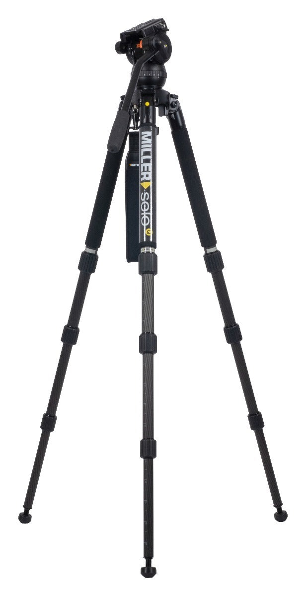 Miller CompassX CX2 Fluid Head with Solo-Q 75 3-Stage Carbon Fibre Tripod