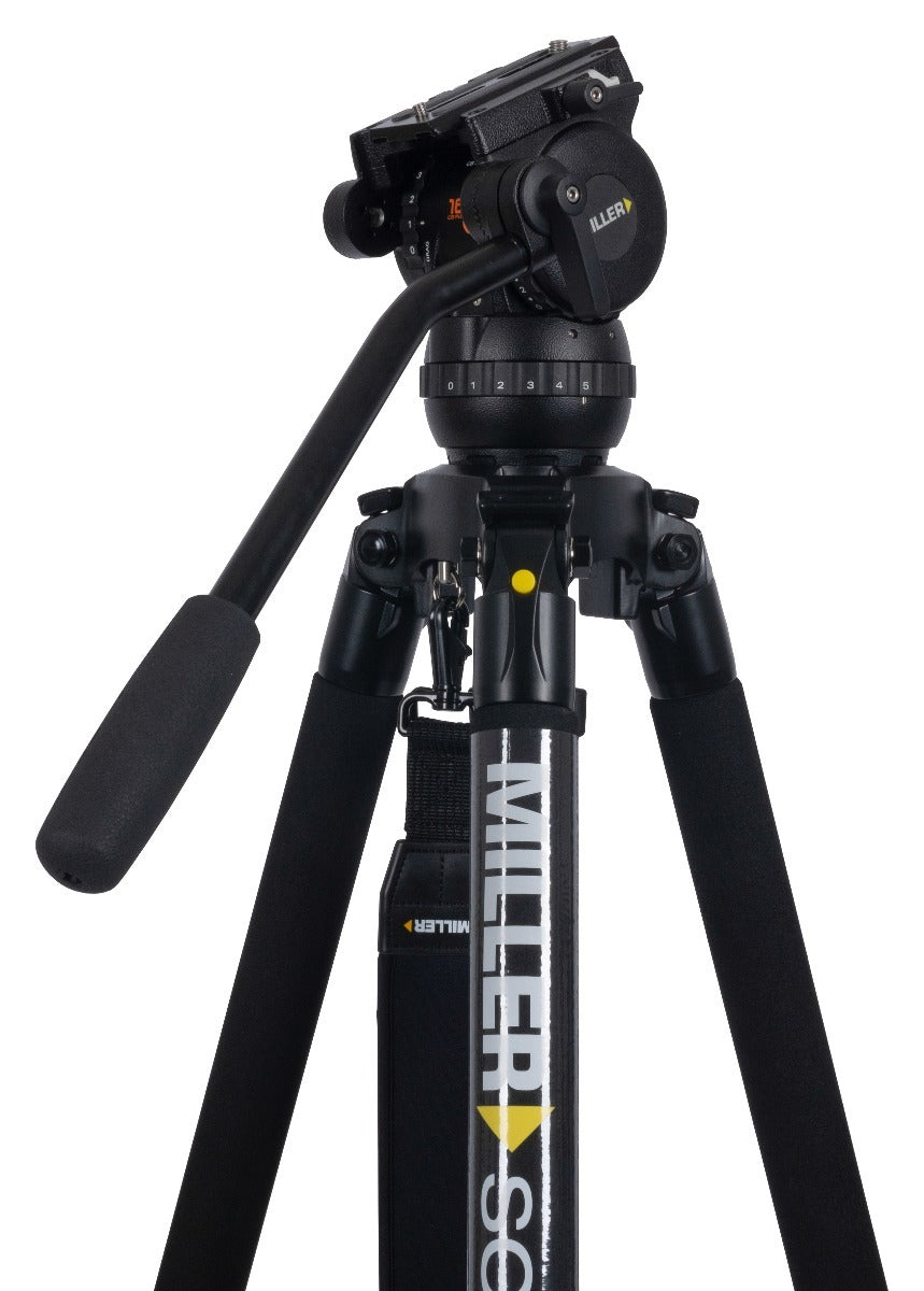 Miller CompassX CX8 Solo-Q 75 3-Stage Carbon Fibre Tripod System