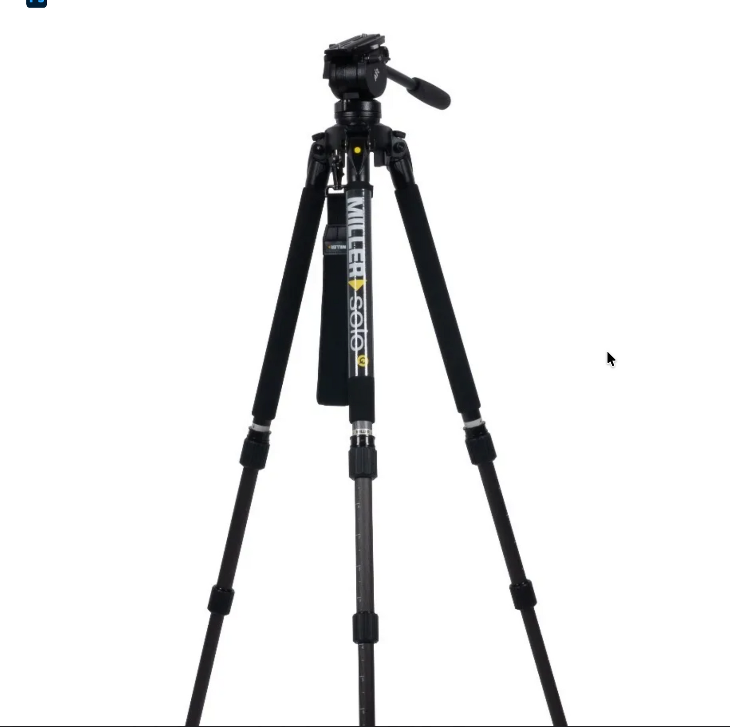 Miller Air Solo-Q 75 2-Stage Carbon Fibre Tripod System