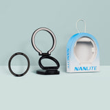 Nanlite Lumo Bi-Colour LED Ring Light (Polar Black)
