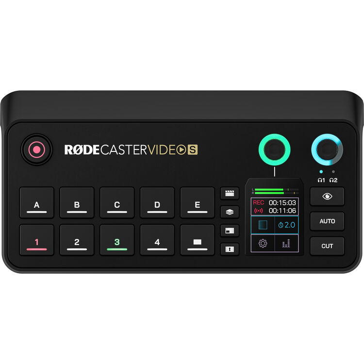 Rode RODECaster Video S all-in-one Video & Audio Production Console