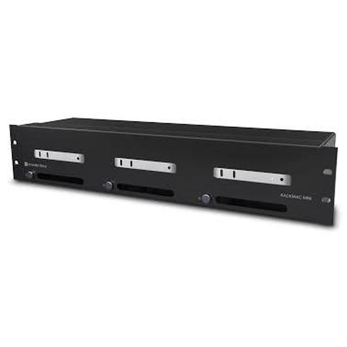 SONNET 机架 Mac mini (2024+) • 2U 机架套件，适用于 3 台 Mac mini (M4+)