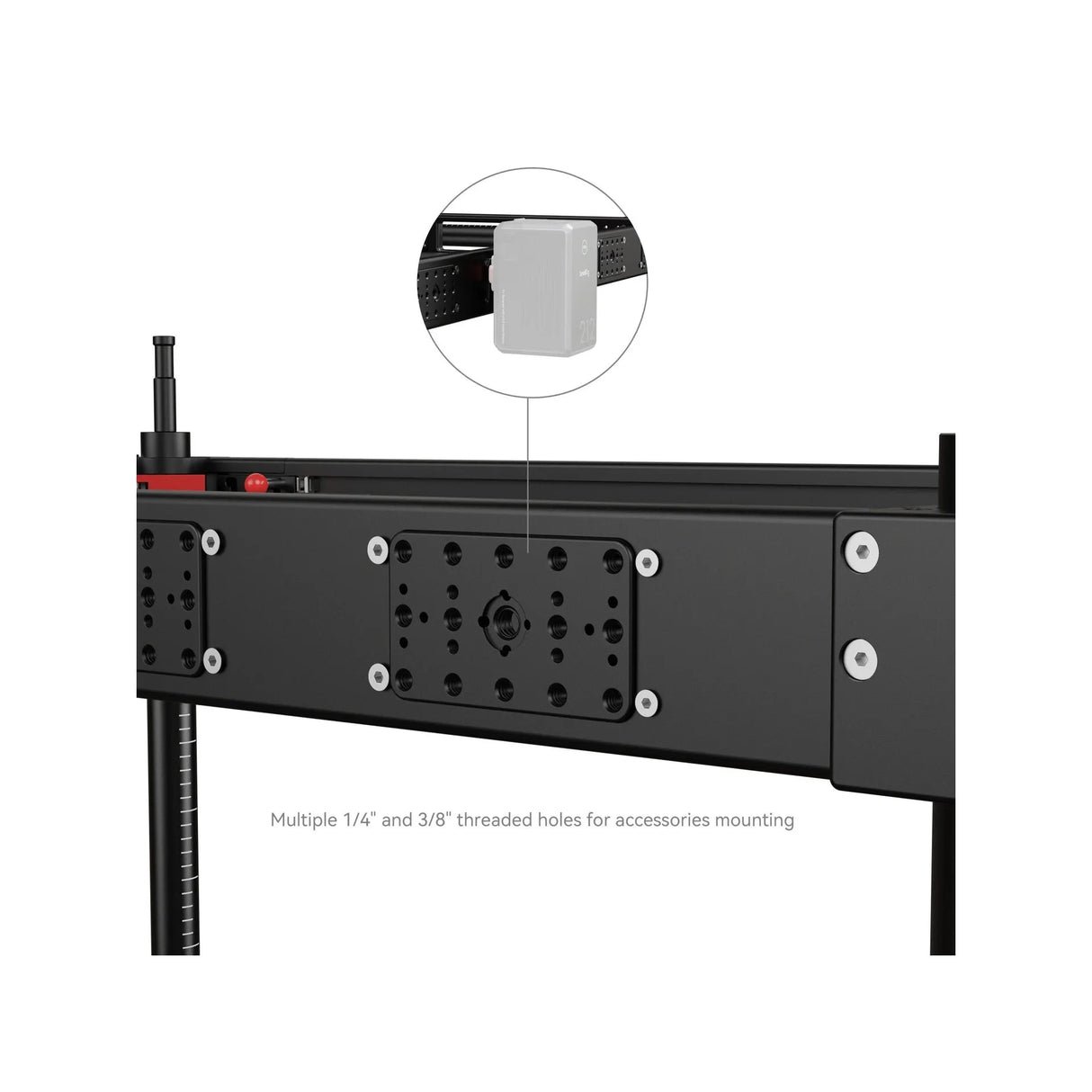 SmallRig MD4573 36-Inch Lightweight Video Production Camera Cart