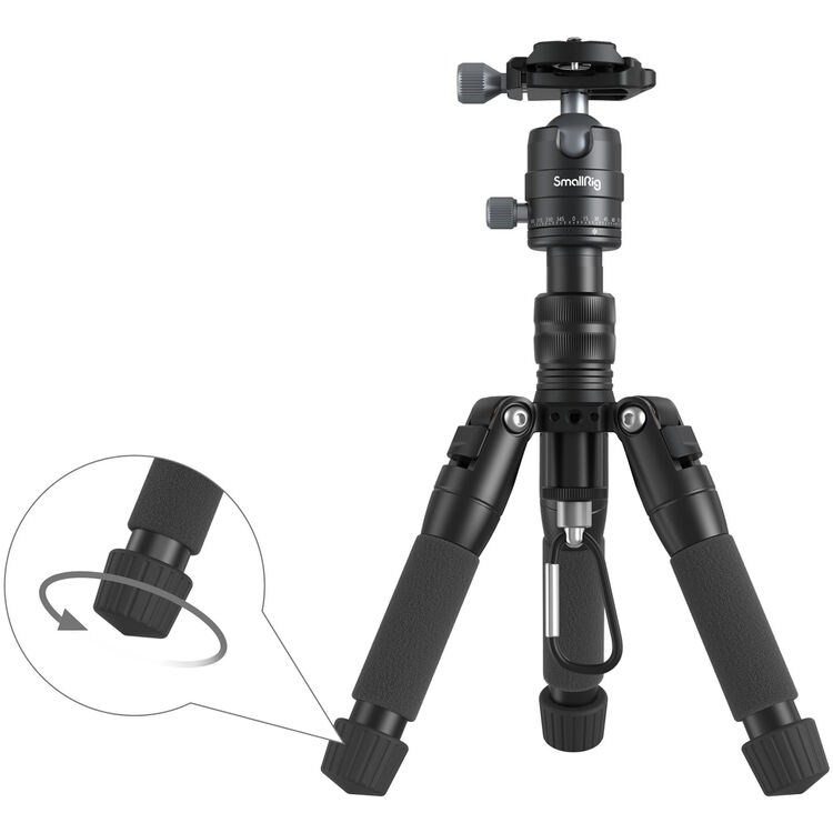 SmallRig VT-20 Aluminium Mini Tripod with Ball Head