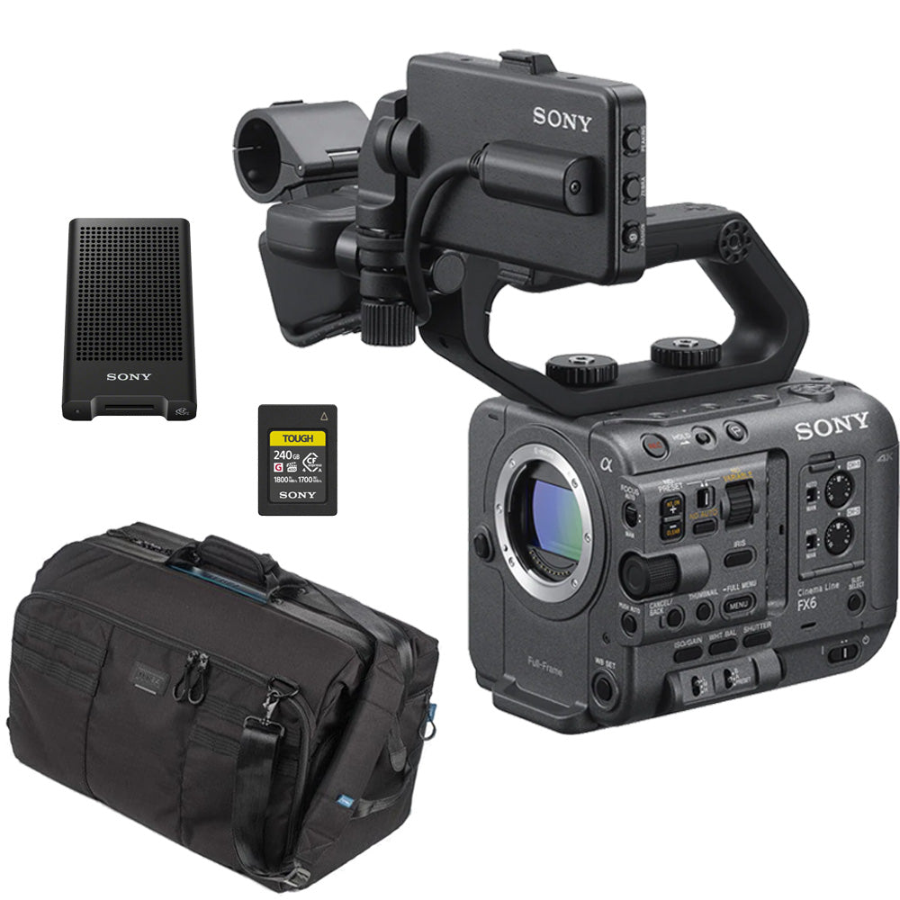 Sony FX6 Camera with Media and Bag