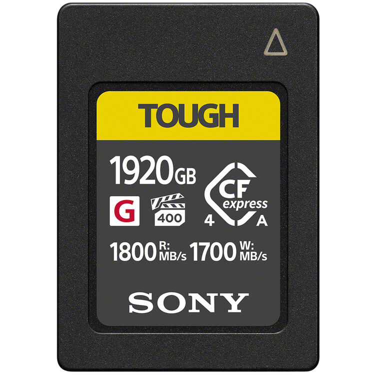 Sony G series CFexpress Type A TOUGH Memory Card