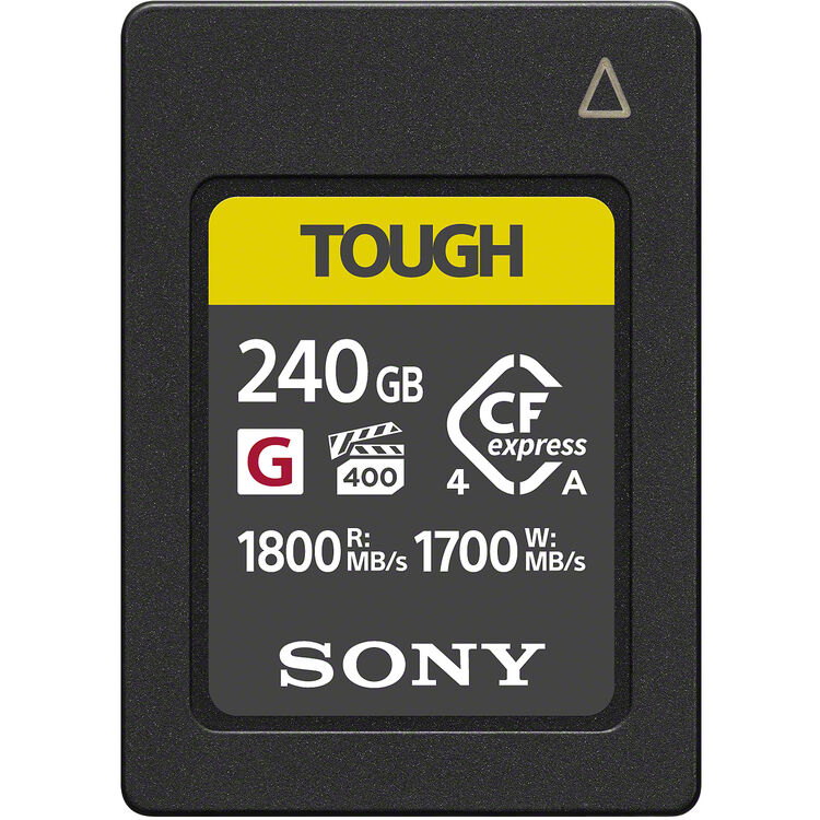 Sony G series CFexpress Type A TOUGH Memory Card