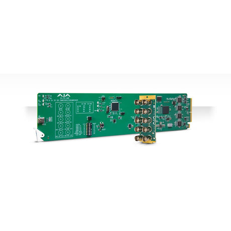 AJA 3G-SDI 8-Channel 24-Bit AES Embedder With Disembedder Card