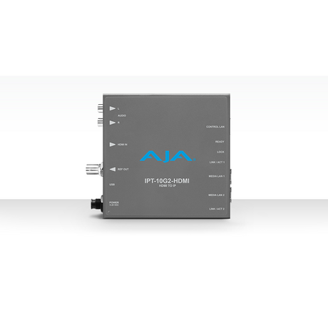 AJA HDMI to SMPTE 2110 IP Video & Audio Mini-Converter