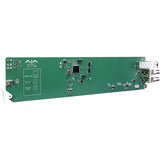 AJA Opengear 1-Channel 3G-SDI to Multi-mode LC Fiber Transmitter