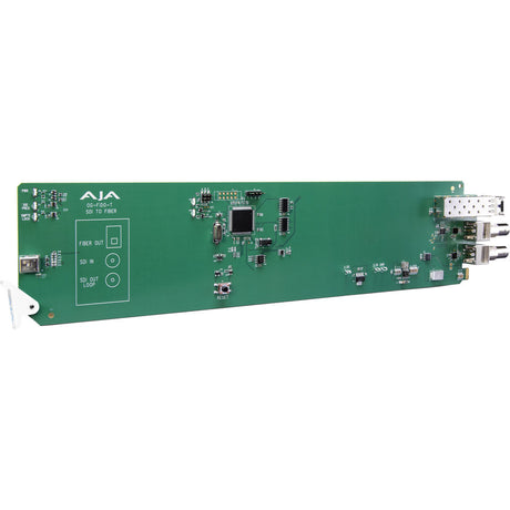 AJA Opengear 1-Channel 3G-SDI to Multi-mode LC Fiber Transmitter