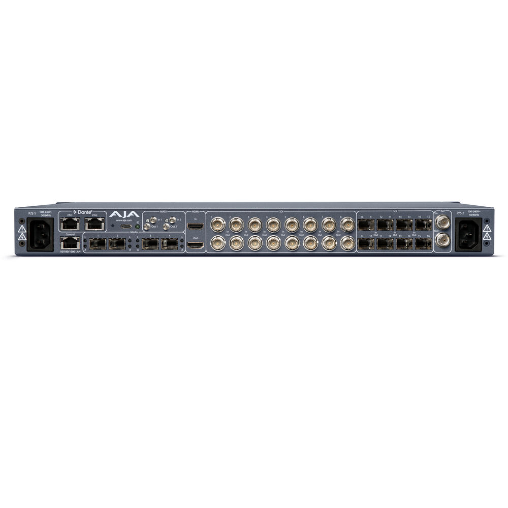 AJA FS8 Hybrid SDI/IP Media Processor