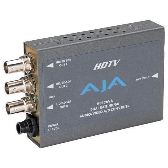 AJA Audio Video Analog to Digital HD / SD Mini Converter