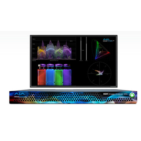 AJA HDR Image Analyzer 12G HDR Waveform & Vectorscope Monitoring