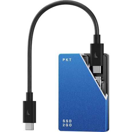 Angelbird Match Pack for Blackmagic Pocket Cinema Camera 4K 512GB SSD2go PKT Blue | 256GB CFast