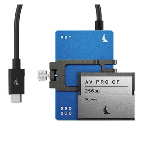 Angelbird Match Pack for Blackmagic Pocket Cinema Camera 4K 512GB SSD2go PKT Blue | 256GB CFast