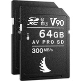 Angelbird Match Pack for Canon EOS R6 64 GB V90 | 2 PACK