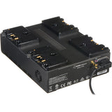 Anton Bauer LP4 Quad Battery Charger Gold Mount