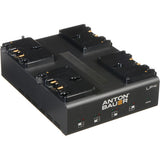 Anton Bauer LP4 Quad Battery Charger Gold Mount