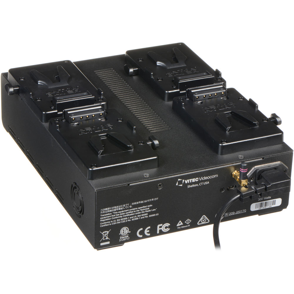 Anton Bauer LP4 Quad Battery Charger V-Mount