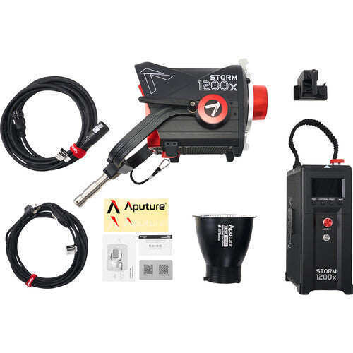 Aputure Light Storm 1200X Bi-Colour LED Light Inc Reflector