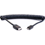 Atomos AtomFLEX 4K HDMI Male to Mini-HDMI Male Coiled Cable - 40 to 80cm