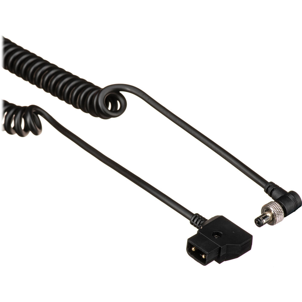Atomos D-Tap to DC Barrel Coiled Cable for Atomos Monitors | Recorders