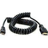 Atomos Full to Mini HDMI Coiled Cable 50 to 65cm