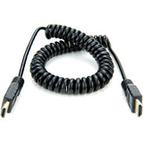 Atomos Coiled Full HDMI to Full HDMI Cable 50cm - 65cm