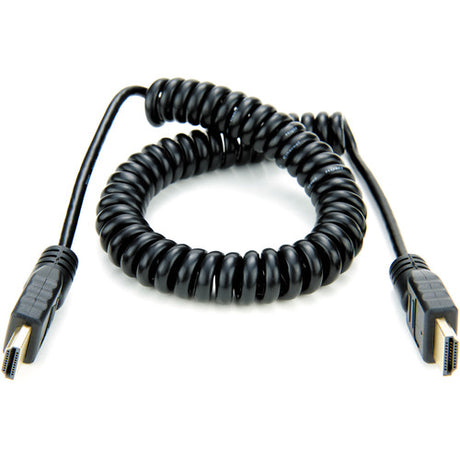 Atomos Coiled Full HDMI to Full HDMI Cable 50cm - 65cm