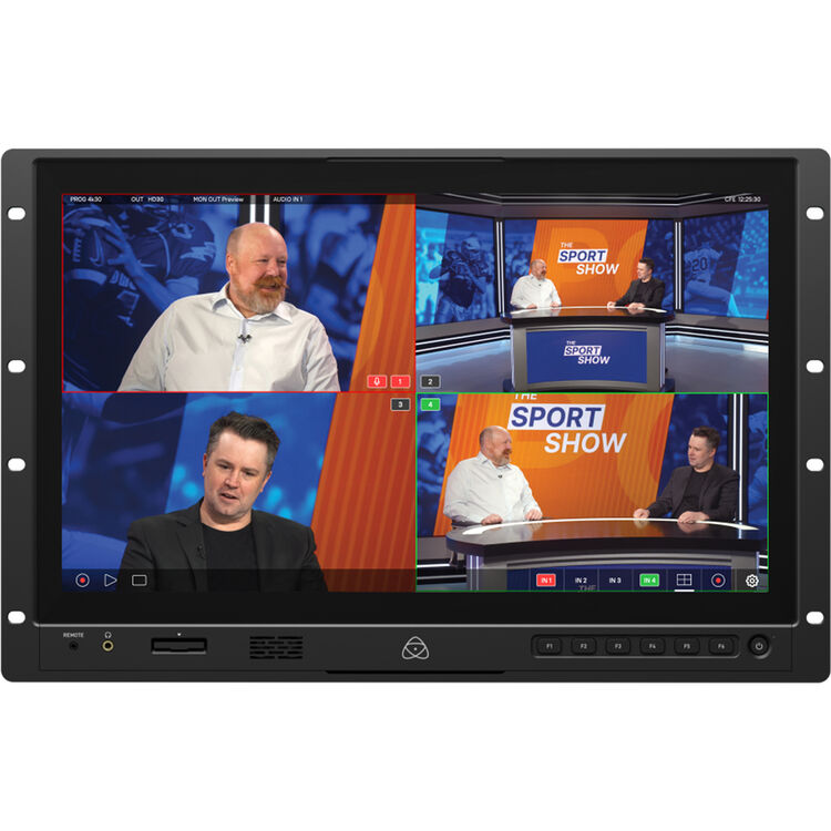Atomos Shogun AV-19 19-Inch Rackmount 4K HDR Monitor Recorder Switcher