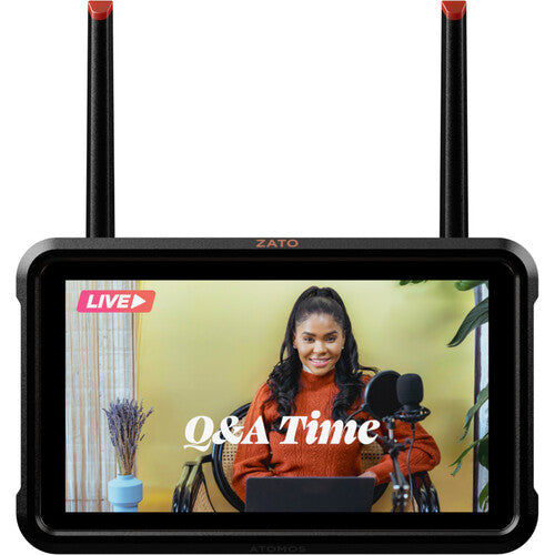 Atomos ZATO Connect 5 Inch Network-Connected Video Monitor & Recorder