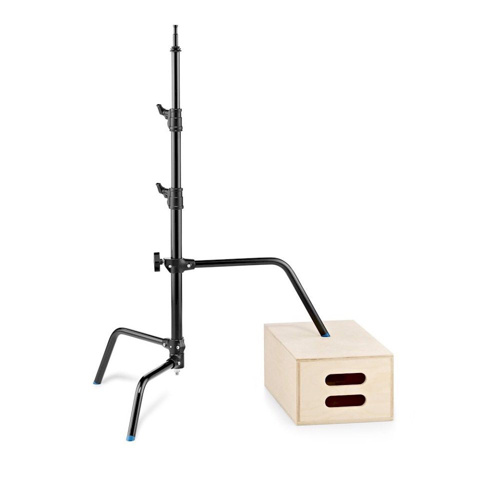 Avenger A2018LCB C-Stand with Sliding Leg in Black