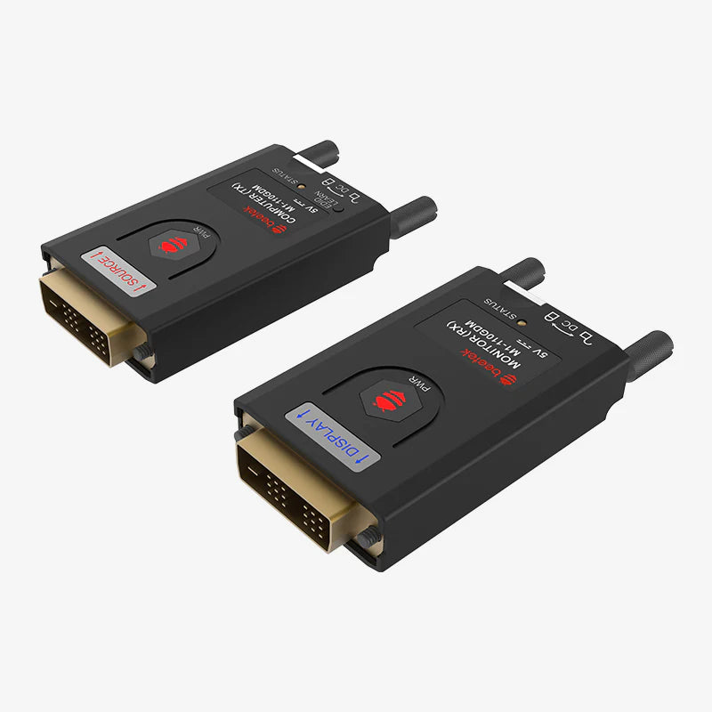 Beetek M1-110GDM One-core LC Multi-mode DVI Fiber Optic Extender