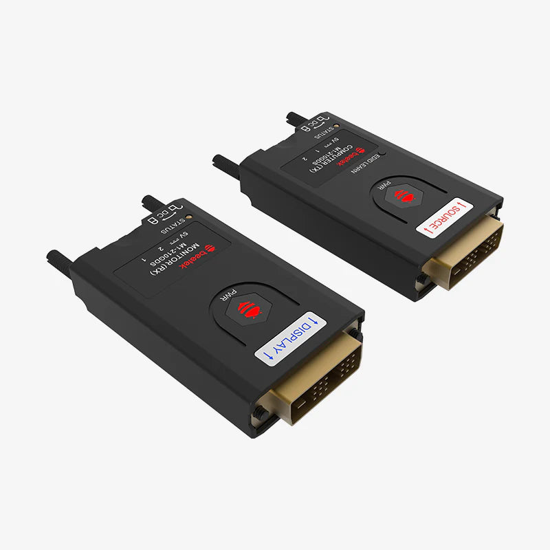 Beetek M1-210GDS Two Core LC Single-mode DVI Fibre Optic Extender