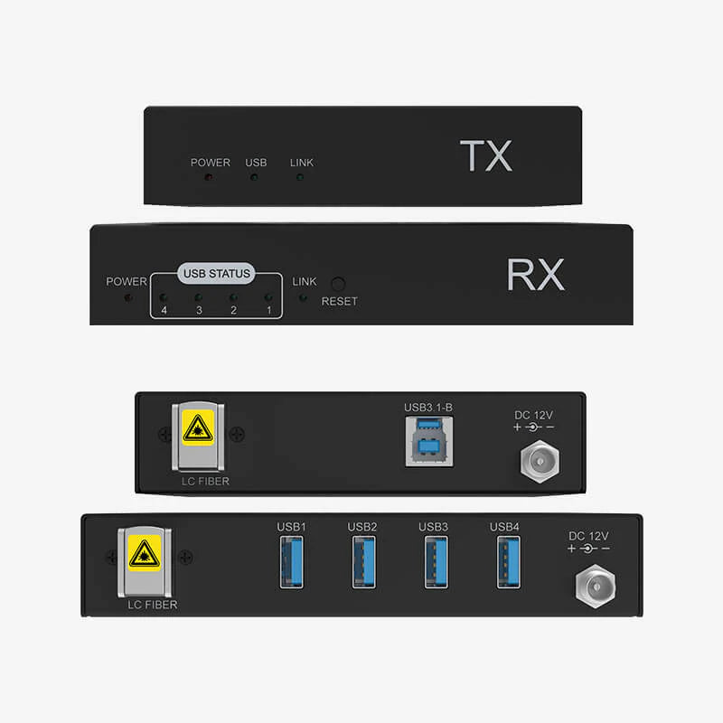 Beetek M1-USB321 USB 3.0 Single Core Single-mode Fibre Extender