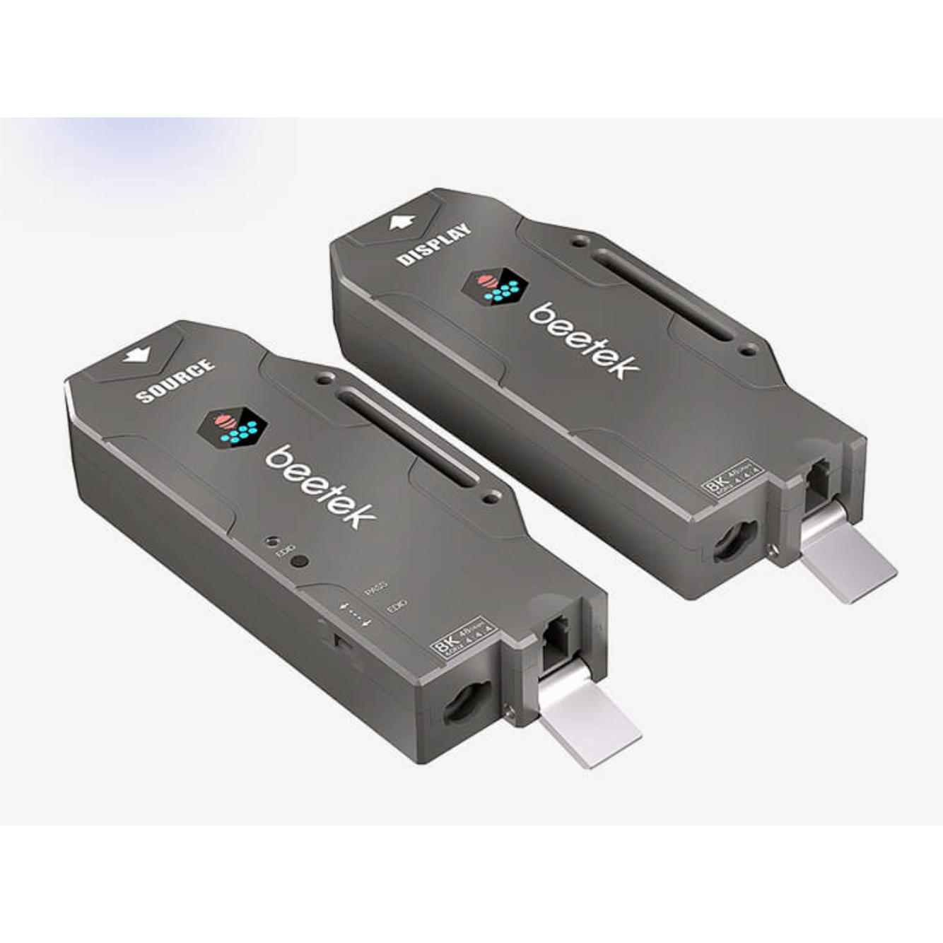 Beetek Single Core HDMI2.1 Multi-Mode Fibre Optic Extender