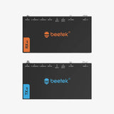 Beetek Single-Core LC HDMI2.0 Single-mode fibre extender＋RS232＋RJ45